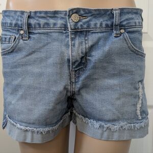 Celebrity Pink Denim Frayed Hem Shorts 9/29